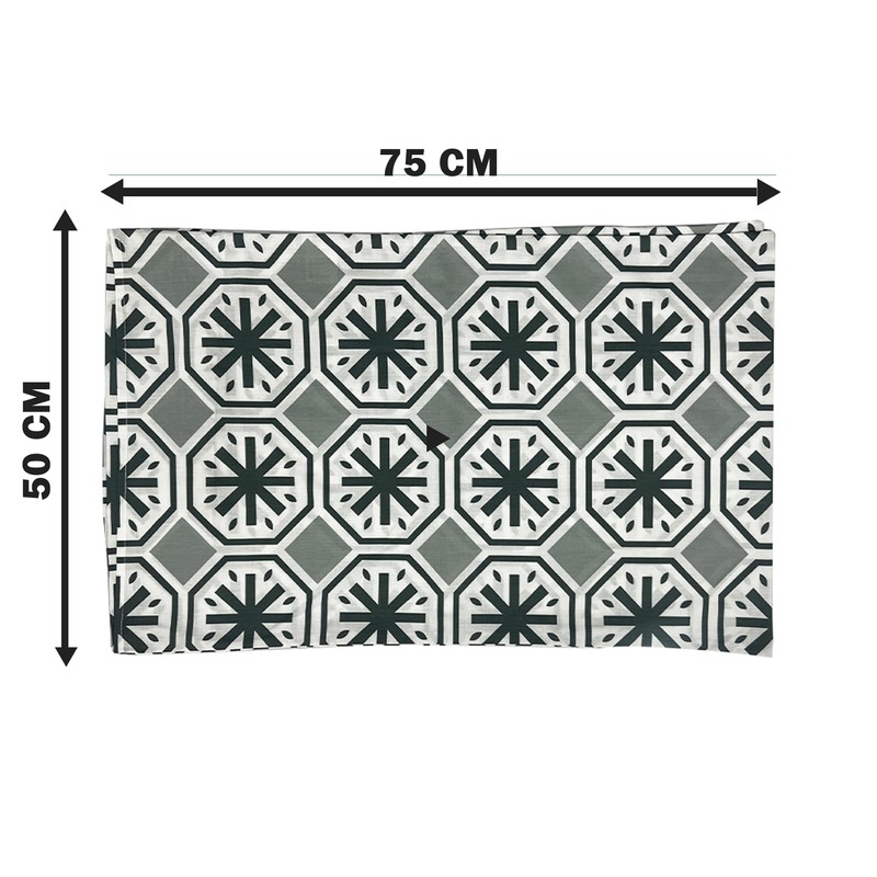 NIYS Luxury Bedding Percale/Poly Cotton Printed pillow cases 2 Pack