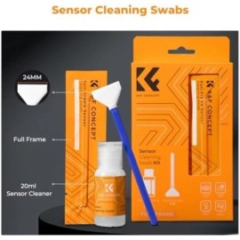 vvvv 24Mm Full Frame Sensor Cleaning Swab*10 + 20Ml Sensor Cleaner, DSLR SLR Digital