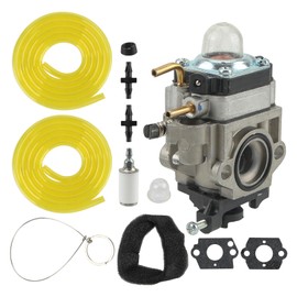 Topkidame 308054121 Carburetor Fits for Ryobi RY25AXB 25cc Gas Jet Fan Blower with Gasket Fuel Line Filter
