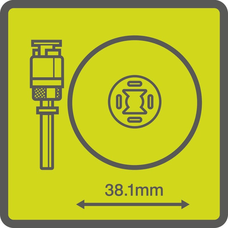 RYOBI - 6 Cutting Discs and 1 Chuck Twist Lock