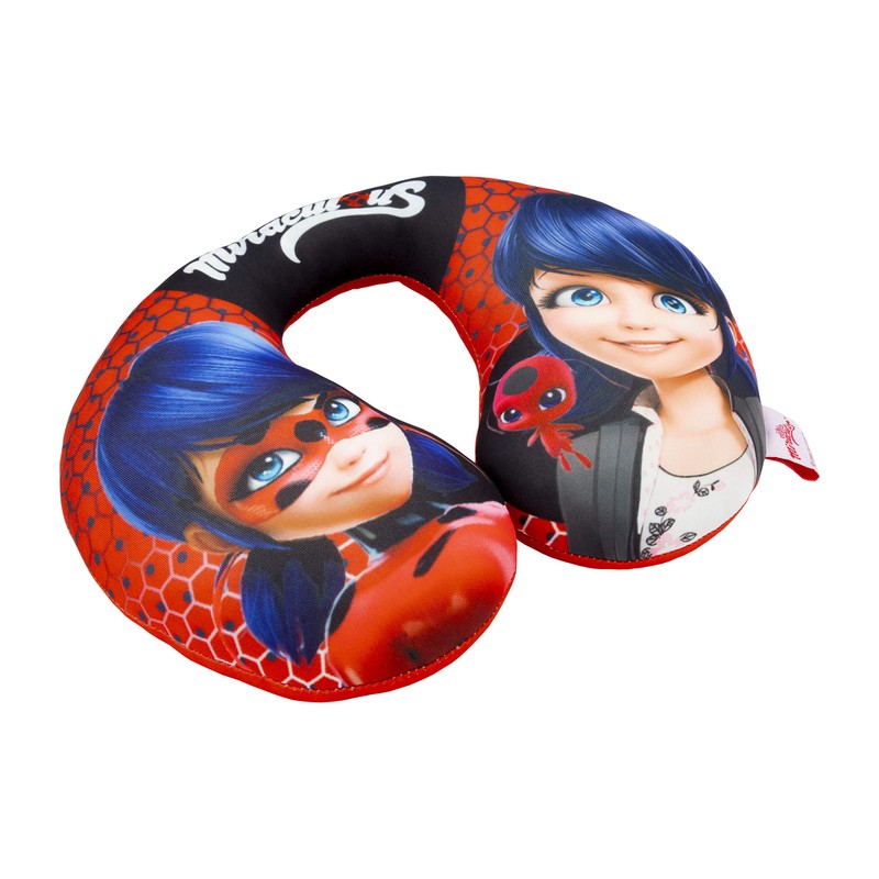 Abc Parts Miraculous Neck Pillow Ladybug Green for Car Trips
