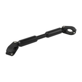 POSH 030367-06 Motorcycle Accessories Adjustable Handle Brace Kit, Shaft Length Adjustment Range: 5.8 - 9.0 inches (147 - 228 mm), Black