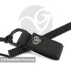 Spiral cable, elastic key chain made of paracord, lanyard, lanyard