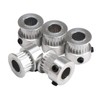 DollaTek 5PCS Aluminum GT2 Timing Belt Pulley 20 Teeth Bore