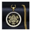 TENDER LIHOME Dije Collar Metatron Arcángel Sello De Protección Espiritual