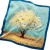 Mulberry Silk Scarf – Silk Square Scarf Women, Silk Headband