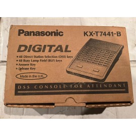 Panasonic KX-T7441-B 48-button DSS/BLF Console BLACK *New in original box*