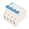 Circuit Breaker 4P MCB DIN Rail Mount Protection Switch 400V