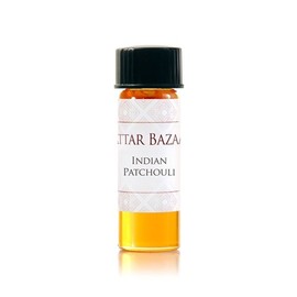 ATTAR BAZAAR FRAGRANCES Indian Patchouli Perfume Oil, 0.13 OZ