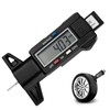 Gvolatee Tread Depth Gauge for Tyres, Tyre Tread Depth Gauge,