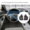Pair of Driver and Passenger Side AC Air Duct Outlet