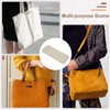 sourcing map 2Pcs Felt Base Shaper, 14.6x6.7 Inch Rectangle Bag