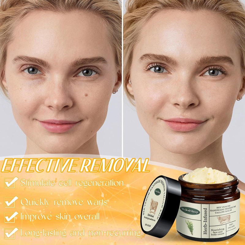 Beef Tallow Honey Balm, Beef Tallow Moisturiser, Grass Food Beef