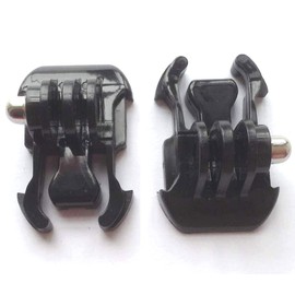 xjgmao New 2x Most Versatile Action Camera Tripod Movable Pedestal Quick Removal Movable Connect Adapter Base Screws For GoPro Hero Series Black dog 3 Parts Accessories