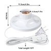 Light Socket with Cord Light Bulb Base E26/E27 Lamp Base