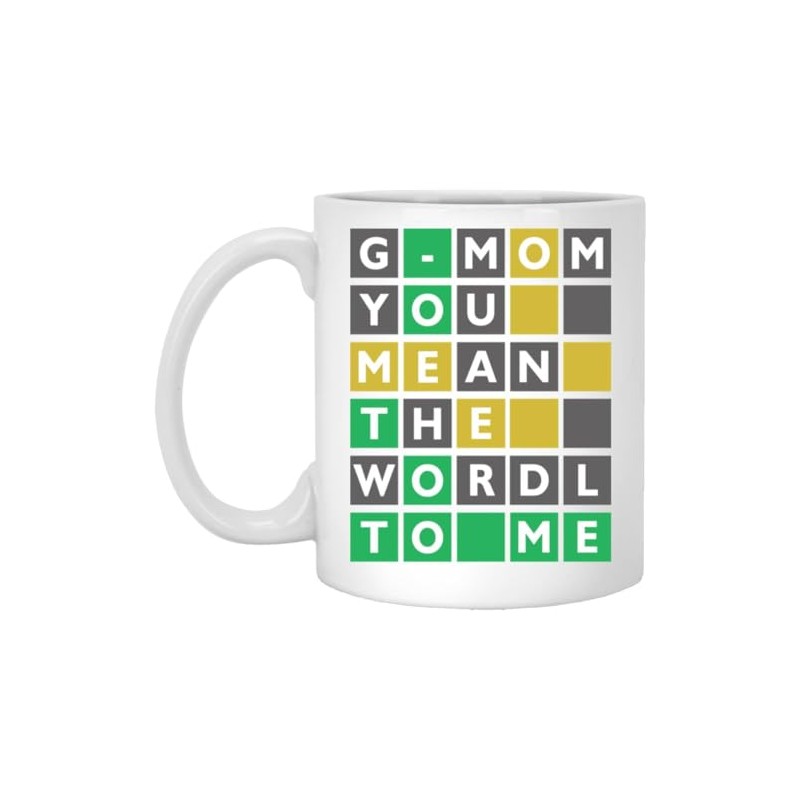 G-Mom You Mean The Wordle To Me Mug - Wordle