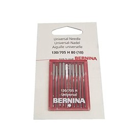 HONEYSEW Pack of 10 for Bernina Universal Sewing Machine Needles 0025077100(130/705H 70-90(10pcs))