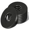 XRXYMQ Pack of 100 Washers M6 Black Washers M6 x