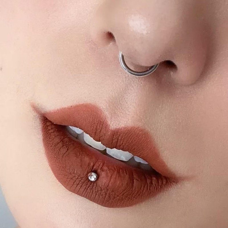 TAOJIANGYAOYAO 6 Pieces Disposable Piercing Kit Nose, Nose Piercing Gun