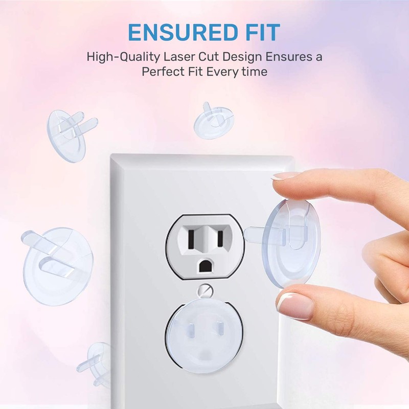 BABY PROOF ME 24 Pack Outlet Covers Baby Proofing, Provide