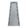 Rubberific Premium Rubber Downspout Splash Block, Rain Guard, Stone Textured