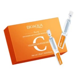 Ampolletas Vitamina C Antiarrugas Antimanchas Aclarante 30pz Momento De Aplicación Díanoche Tipo De Piel Todo Tipo De Piel                            