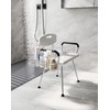 QIHS, Bathroom Shower Organizer, Chair Upper Hanging Shelf, 304 Stainless
