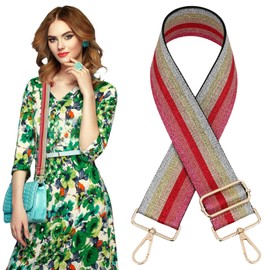 Traziewell Replacement Handbag Straps with Golden Hooks Leopard Print Bags Accessories for Women Long Wide Adjustable Bag Strap for Backpack JD002226