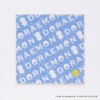 Towel Museum 21-2570100 Mirai Doraemon Logo Towel Handkerchief, Blue, Approx.