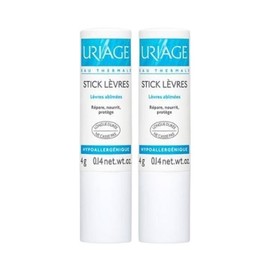 Unrivaled moisturizing lip balm Uriage Sticklevre Original moisturizing lip balm 2-pack 4g + 4g / 독보적보습립밤 유리아쥬 스틱레브르 오리지널 보습 립밤 2입기획 4g +4g