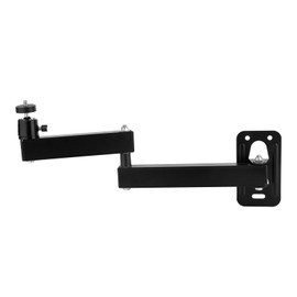 Projector Foldable Stand,Adjustable 180° Rotation Projector Stand Wall Mount Hanging Shelf Accessories Compatible with 1/4 inch Screw with Excellent Support Load-Bearing Capacity 4.4lbs