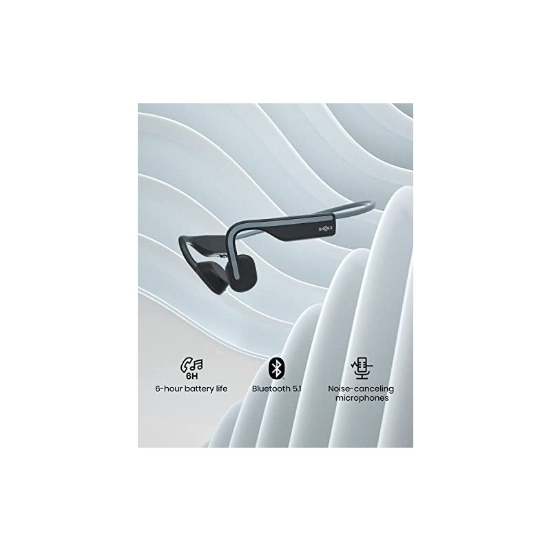 Shokz OpenMove Bone Conduction BT v5.1 (Gris), S661