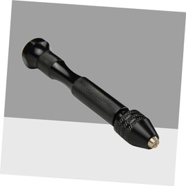 Mipcase Vise Hand Drill with Chuck and Precision Drill Bits for DIY Jewelry and Model Making Versatile Hobby Tool for Accurate Drilling