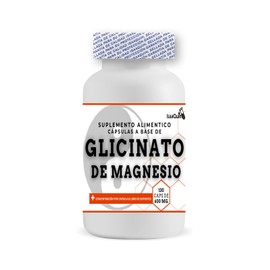 Glicinato de Magnesio 130 capsulas de 600 mg