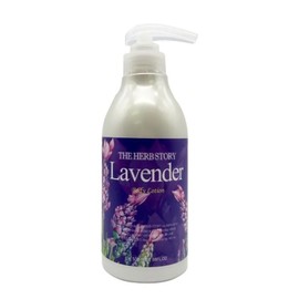 The Herb Story Moisturizing Body Lotion Lavender 500ml / 더허브스토리 보습 바디로션 라벤더 500ml