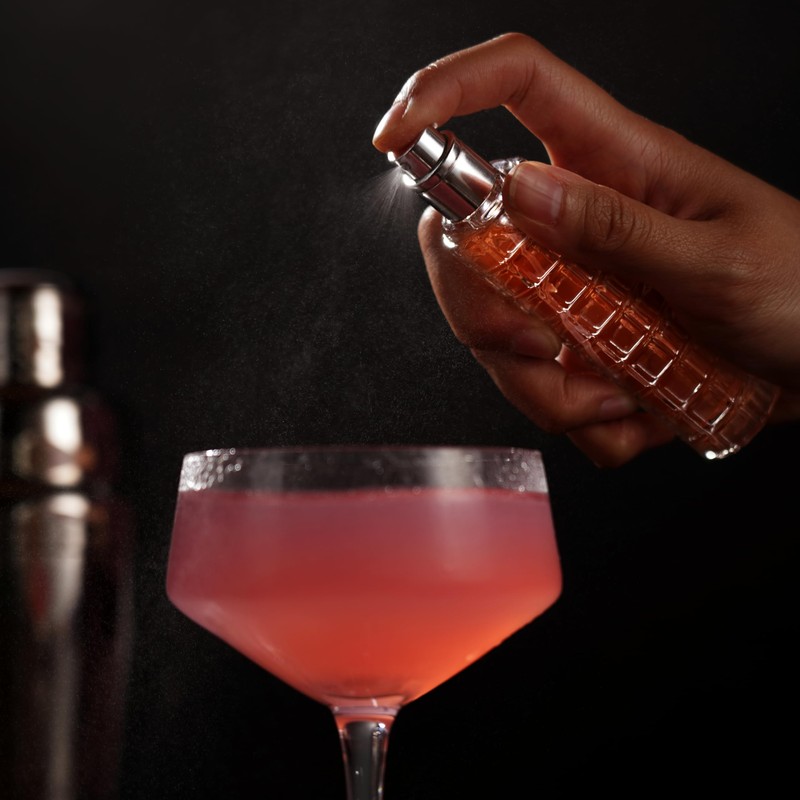 Viski Martini Atomizer Perfect for Vermouth or Bitters, Travel Spray