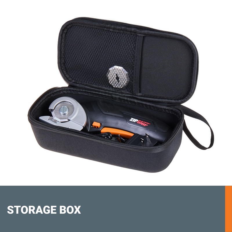 Worx Zipsnip Cordless Electric Scissors, Rechargeable Cardboard Box Cutter, 4V