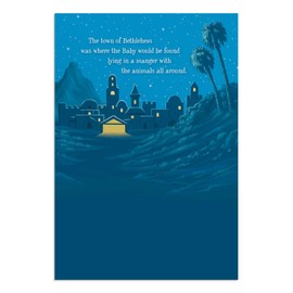 DaySpring - Shepherd on the Search - 8 Interactive Sticker Christmas Boxed Cards