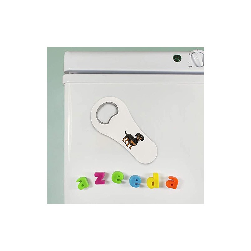 Azeeda 'Dachshund' Bottle Opener Fridge Magnet (BO00046053)