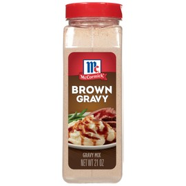 McCormick Brown Gravy Seasoning Mix, 21 oz Bottle