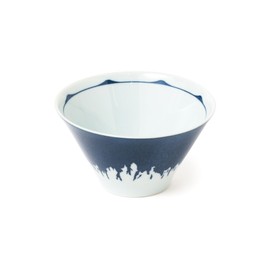 Beams Japan Kitchen Utensils, Bespoke Fuji Rice Bowl, Medium, Navy, navy