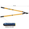 TOLSEN Bypass Loppers and Pruners, Telescoping Tree Pruner, Anvil Lopper,