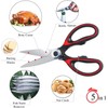 Zaxetic Kitchen Scissors Heavy Duty Multi-Function Purpose, Ultra Sharp Cutters