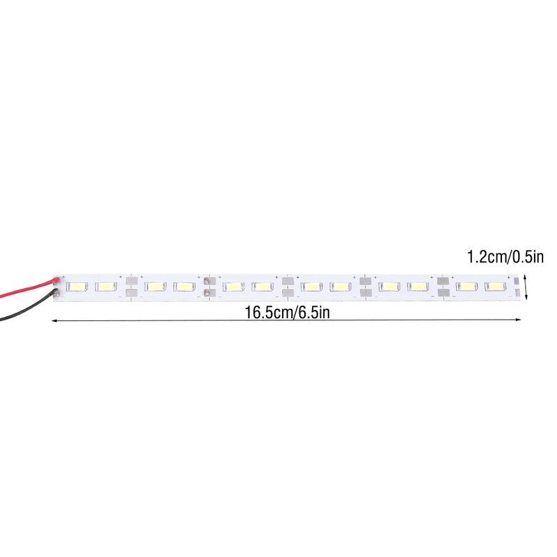 24 LEDs Chassis Light LED Strip 6V for 1/10 1/8