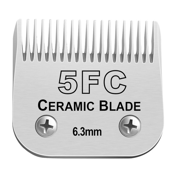 Detachable Pet Dog Grooming Clipper Ceramic Blades,Compatible with Andis Size