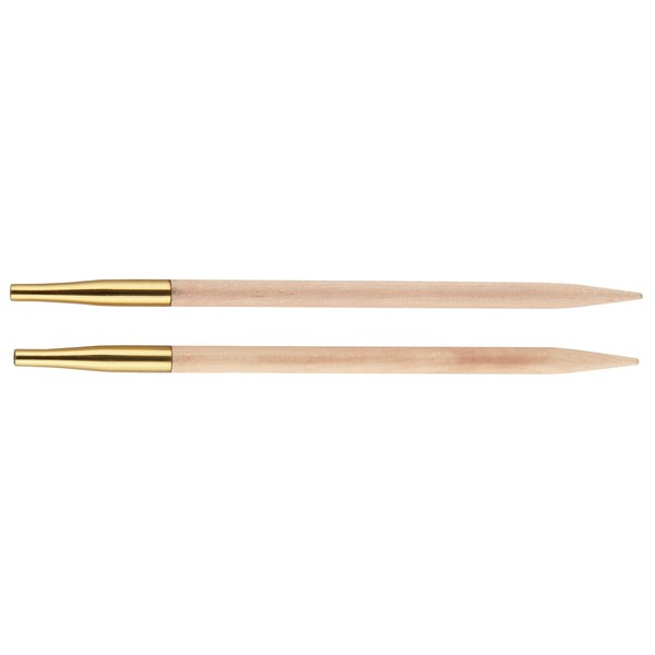 KnitPro Basix Birch: Knitting Pins: Circular: Interchangeable: Standard: 11.6cm x