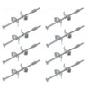 TERF® 8 Pcs Heavy Duty Worktop Connector Bolts M6 X