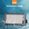 RTNLIT 2-Pack 100W LED Flood Lights Outdoor, IP65 Waterproof Emergency