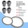 Stethoscope Bell Diaphragm Cover and Eartips Replacement Parts Compatible with