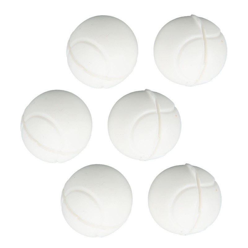 6 Pcs Tennis Racket Damper Silicone Shock Absorber Tennis Ball